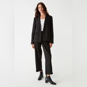 Michael Stars Women’s Smith Twill Blazer in Black Size 0